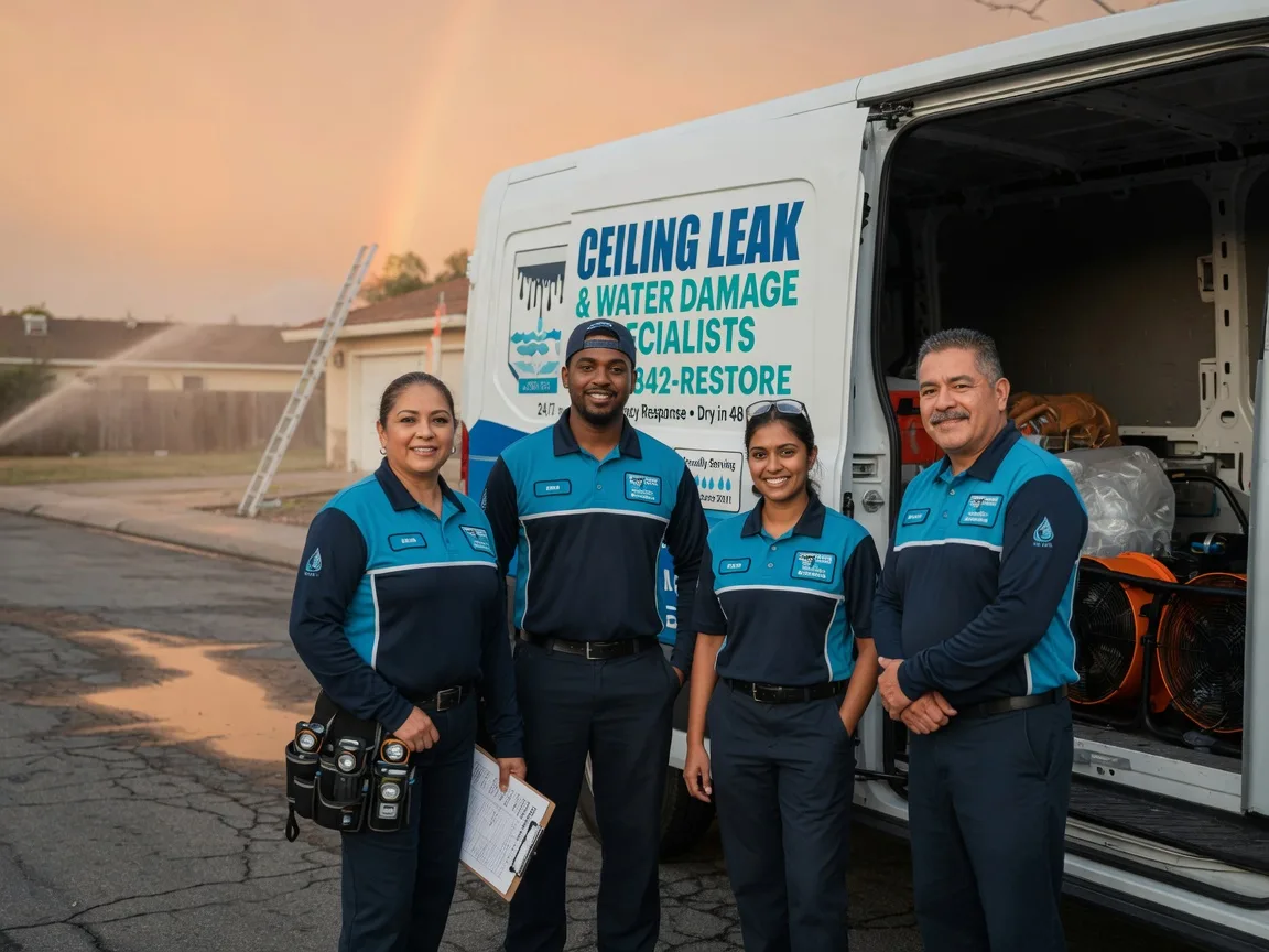 Ceiling Leak Cleanup company in Dow City, IA