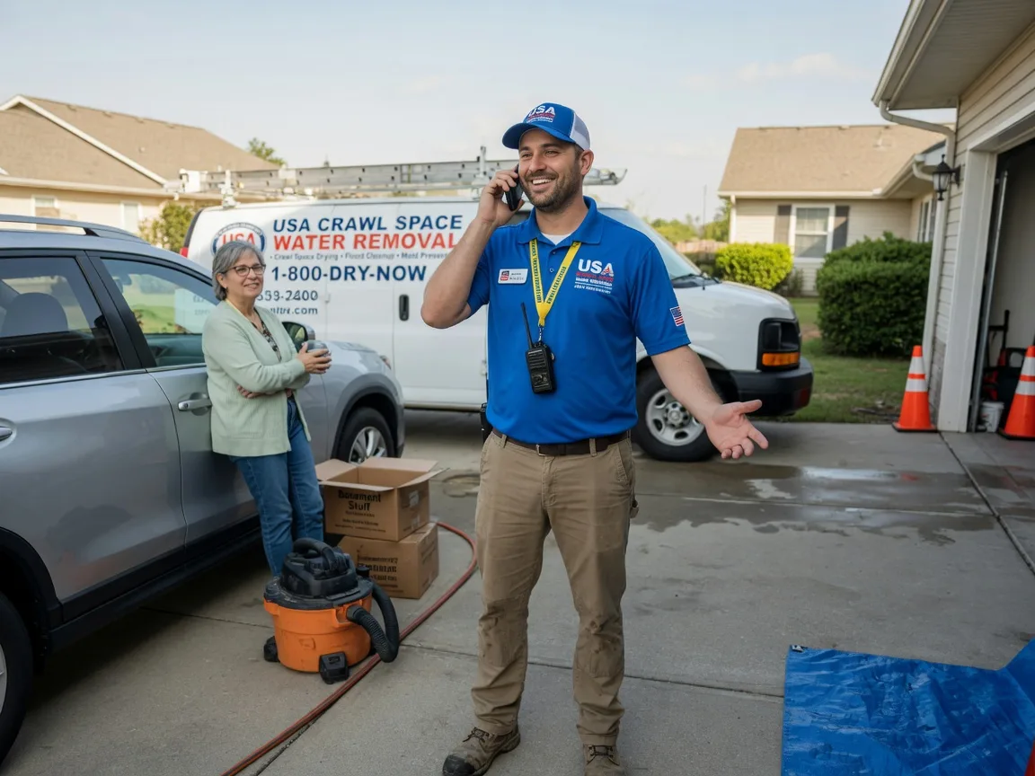 Crawl Space Water Removal Dow City, IA FAQs